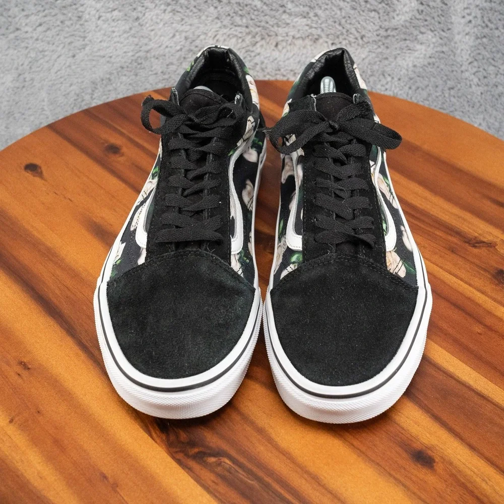 VANS Old Skool Romantic Floral & Black 2018 SZ Men's 11.5 Woman's 13